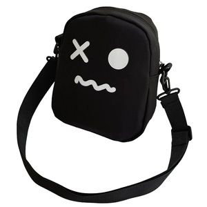 🎃 Purse Crossbody 8” Black White Bag Shoulder